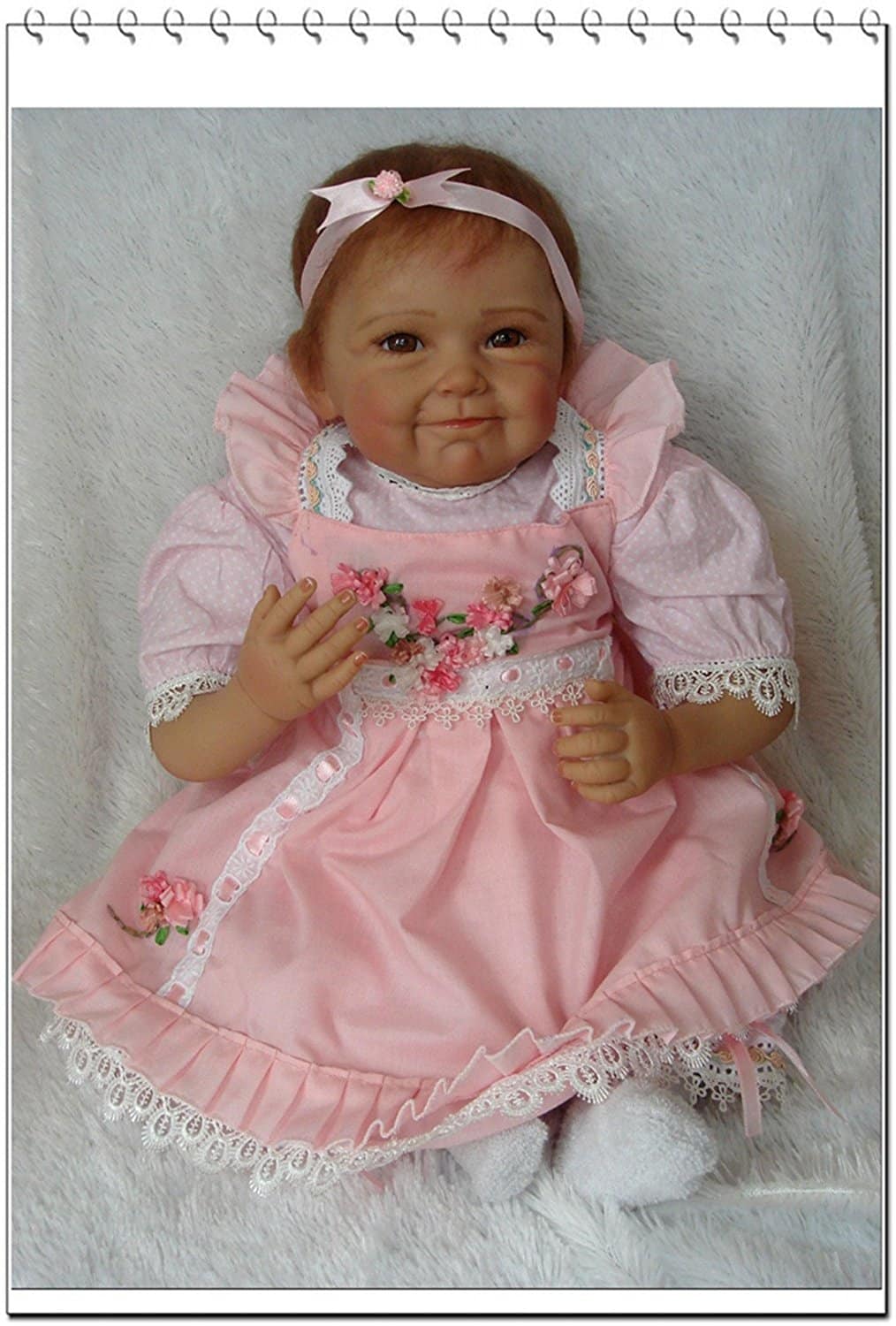 Boneca Bebê Reborn Kaydora 43 cm Lifelike Dolls Girl - Miami Outlet  Importados