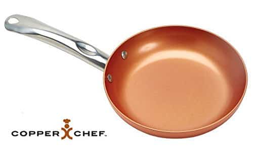 Frigideira Copper Chef 26 cm Copper Chef Round Pan, 10-Inch