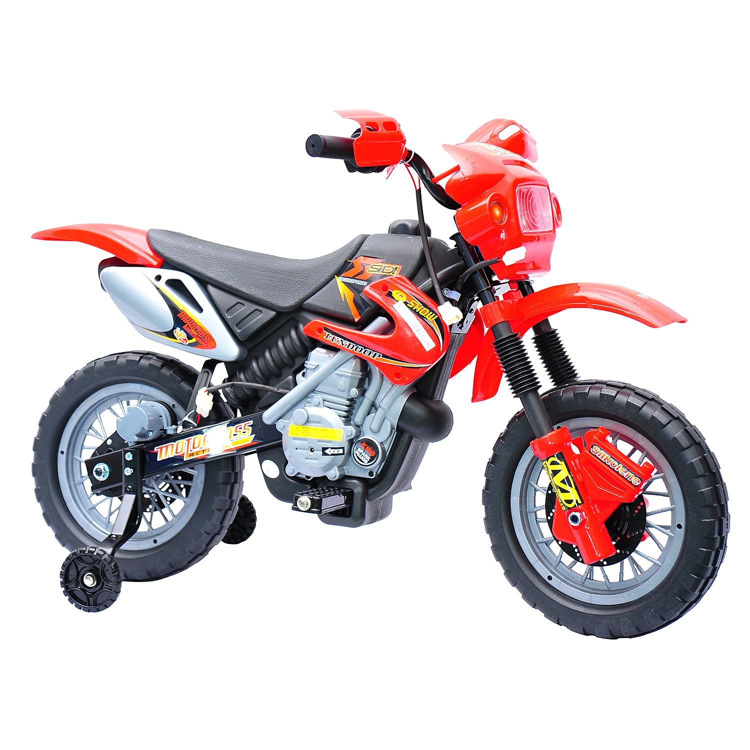 Moto Elétrica Infantil 6v Motocross Azul