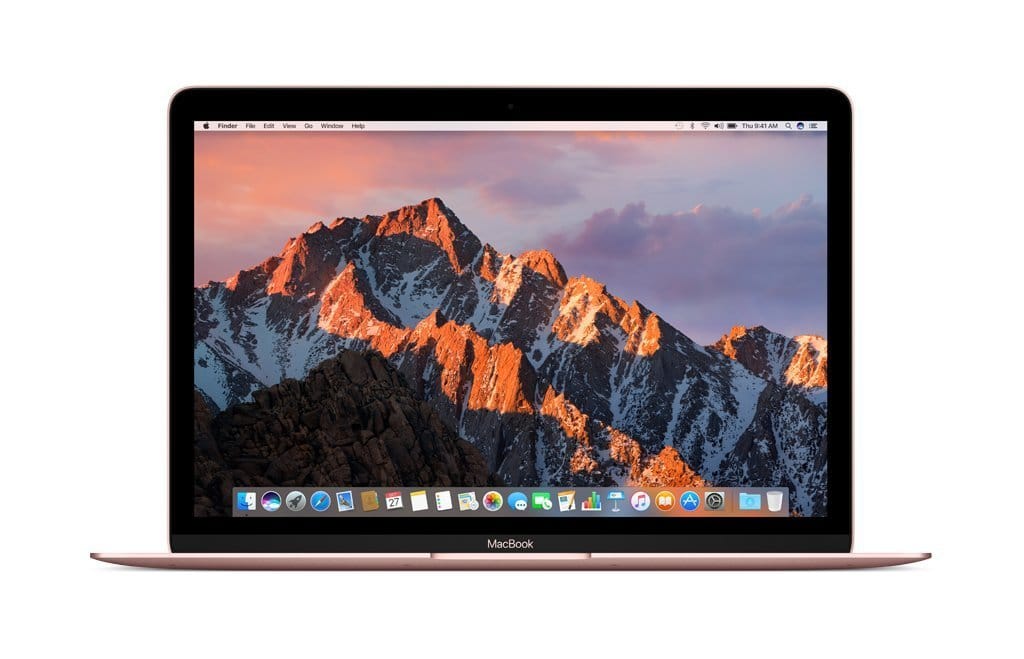 Notebook Apple Macbook 1.2GHz Processor 256GB Storage 12 inches Rosa