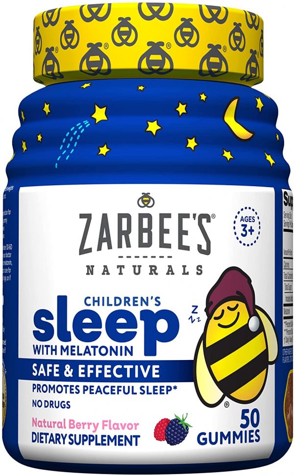 Melatonina Zarbee’s Naturals Children’s Sleep – 50 Gomas